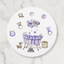 Kinderzimmer geschlechtsneutral Kinderdusche Geschenkanhänger