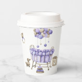 Kinderzimmer geschlechtsneutral Kinderdusche Pappbecher (Vorderseite)