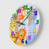 Kinderzimmer Große Wanduhr (Winkel)