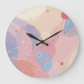 Kinderzimmer Große Wanduhr (Vorderseite)