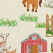 Kinderzimmer-Hintergrundbilder für landwirtschaftl Tapete (Naht)