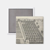 Kinderzimmer, Holz Magnet (Vorderseite/Rückseite)