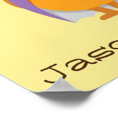 Kinderzimmer King Lion Poster (Ecke)