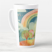 Kinderzimmer-Kunstdesign Milchtasse (Linke Ecke)