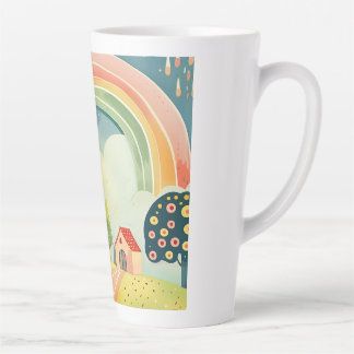 Kinderzimmer-Kunstdesign Milchtasse