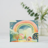 Kinderzimmer-Kunstdesign Postkarte (Stehend Vorderseite)
