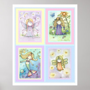 Kinderzimmer-Kunstprint von Molly Harrison Poster