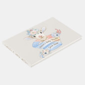 Kinderzimmer Lamb Pink Blue Baby Gästebuch (Ecke)
