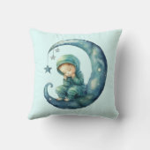 Kinderzimmer mit blauen Kissen (Rückseite)