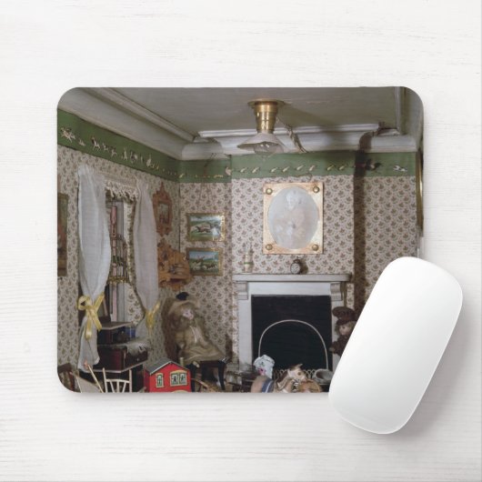 Kinderzimmer mit Spielwaren von "Fräulein Miles" Mousepad (Mit Mouse)