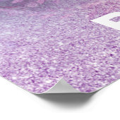 *~* Kinderzimmer Monogram AP71 Girl Letter B Poster (Ecke)