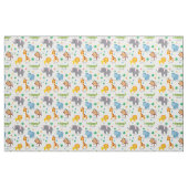 Kinderzimmer "niedlich Safari Animals" Stoff (Yard (91,4 cm))