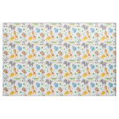 Kinderzimmer "niedlich Safari Animals" Stoff (Yard (91,4 cm))