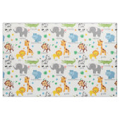 Kinderzimmer "niedlich Safari Animals" Stoff (Fat Quarter (45,7 x 55,9 cm))