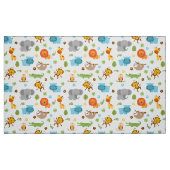 Kinderzimmer "niedlich Safari Animals" Stoff (Fat Quarter (45,7 x 55,9 cm))