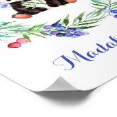 Kinderzimmer Panda Poster (Ecke)