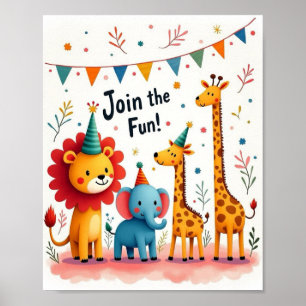 Kinderzimmer/Party Poster