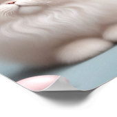 Kinderzimmer Persian Cat Kitten Poster (Ecke)