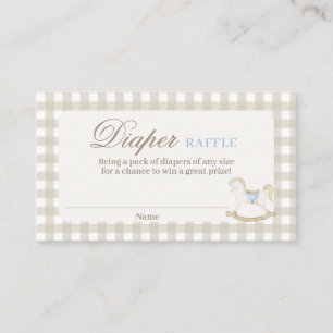 Kinderzimmer Pferd Windelruffekarte Begleitkarte