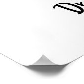 Kinderzimmer Positive Affirmative Dream Big Elepha Poster (Ecke)