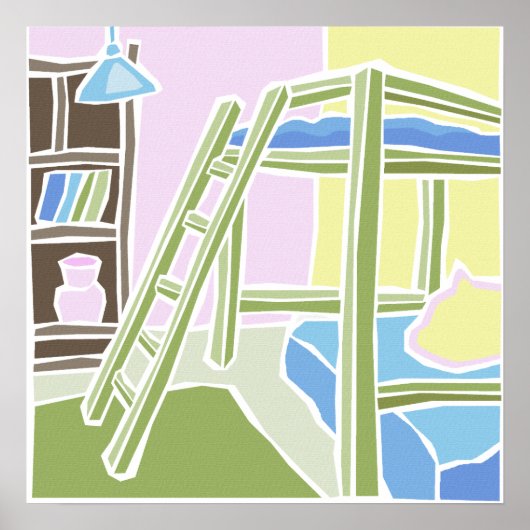 Kinderzimmer Poster (Vorne)