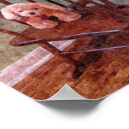 Kinderzimmer Poster "Babys behalte nicht" (Ecke)