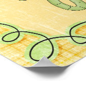 Kinderzimmer Poster Bugs (Ecke)