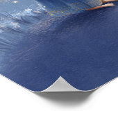 Kinderzimmer Poster für Vintage Waldtiere (Ecke)