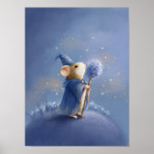 Kinderzimmer Poster für Vintage Waldtiere (Vorne)