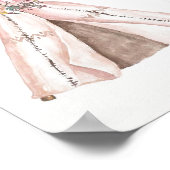 Kinderzimmer Poster - Holz Teepe (Ecke)