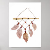 Kinderzimmer-Poster-Kids-Zimmerdekor mit Aquarellf Poster (Vorne)