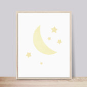 Kinderzimmer-Poster "Moon and Stars" Poster