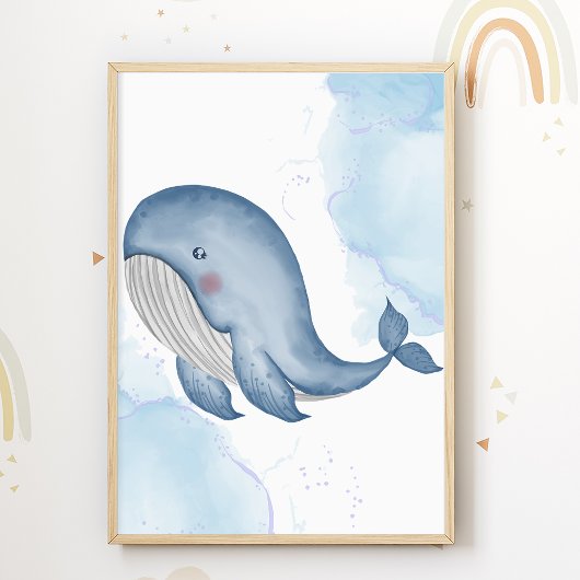 Kinderzimmer Poster Sea Animal Kids