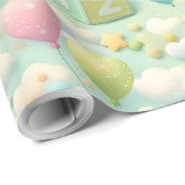 Kinderzimmer Premium-Geschenkpapier Geschenkpapier (Rolleneckpunkt)
