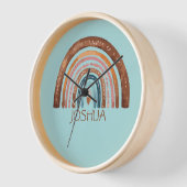 KINDERZIMMER RAINBOW BOYS NAME CLOCK UHR (Winkel)