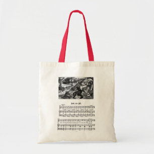 Kinderzimmer-Reim-Jack-und Jill-Tasche Tragetasche