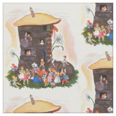 Kinderzimmer-Reim Stoff (Nahaufnahme)