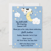 Kinderzimmer Rhyme Baby Dusche Einladung (Vorderseite)