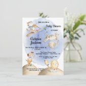 Kinderzimmer Rhyme Baby Dusche Einladungen (Stehend Vorderseite)