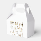 Kinderzimmer Rhyme Baby Dusche Geschenkschachtel (Rückseite)