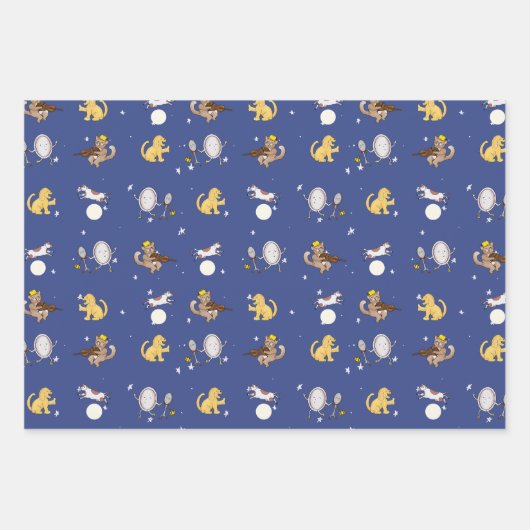 Kinderzimmer Rhyme Baby Duschgeschenk Wrap Geschenkpapier Set (Vorderseite)