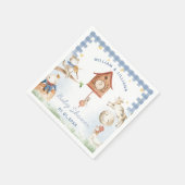 Kinderzimmer Rhyme Baby Duschpapier Napkins Serviette (Ecke)