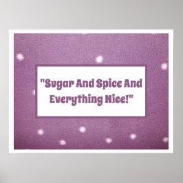 Kinderzimmer Rhyme Baby Poster