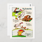 Kinderzimmer Rhyme - Der gekrönte Mann Postkarte (Vorne/Hinten)