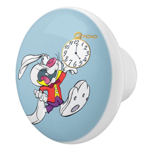 Kinderzimmer Rhyme Drawer Knob - Alice im Wunderla Keramikknauf (Rechts)