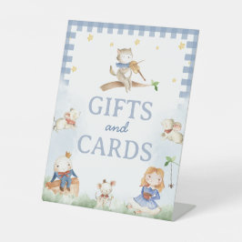 Kinderzimmer-Rhyme-Geschenk und Kartentisch-Zeiche Sockelschild