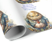 Kinderzimmer Rhyme Geschenkpapier (Rolleneckpunkt)