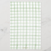 Kinderzimmer Rhyme Greenerenery Baby Shower Bingo  (Rückseite)