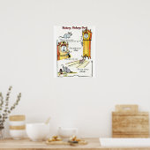 Kinderzimmer Rhyme "Hickory Dickory Dock" Poster (Küche)