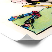 Kinderzimmer Rhyme "Humpty Dumpty"-Poster Poster (Ecke)